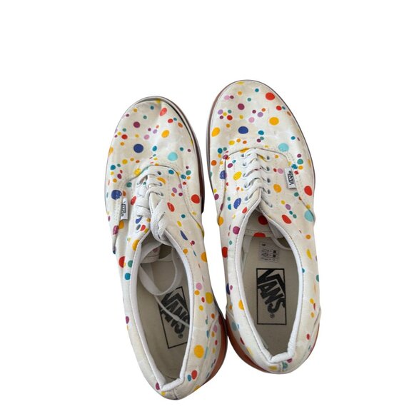 VANS Multicolor Polka Dot Platform Sneaker Size Womens 10 / Mens 8.5 - Picture 6 of 8